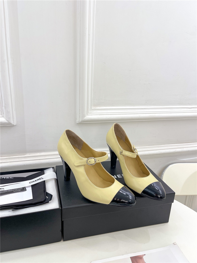 Best Replica chanel catwalk style high heel shoes - Colareps