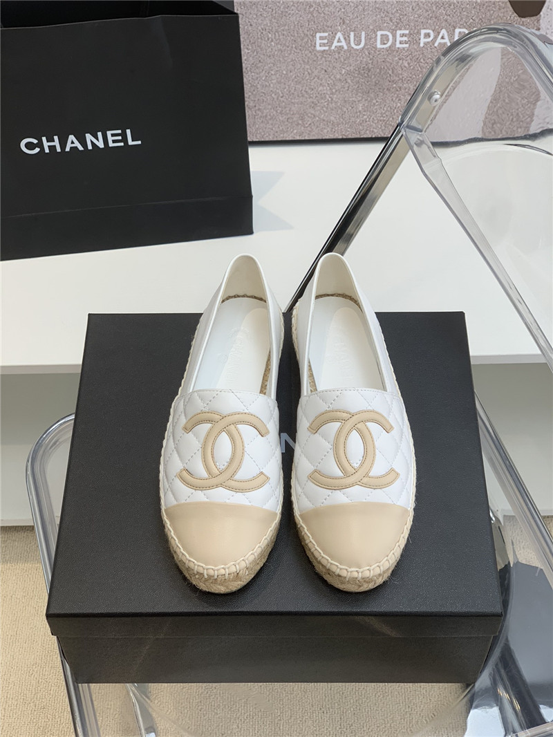 Best Replica chanel logo flat shoes - Colareps