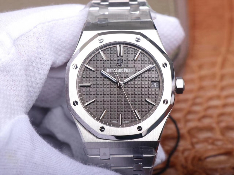 Best Replica Replica Audemars Piguet Royal Oak 15500ST.OO.1220ST.02 1:1 Best Edition ZF Factory Gray Dial Swiss ETA4302 - Colareps