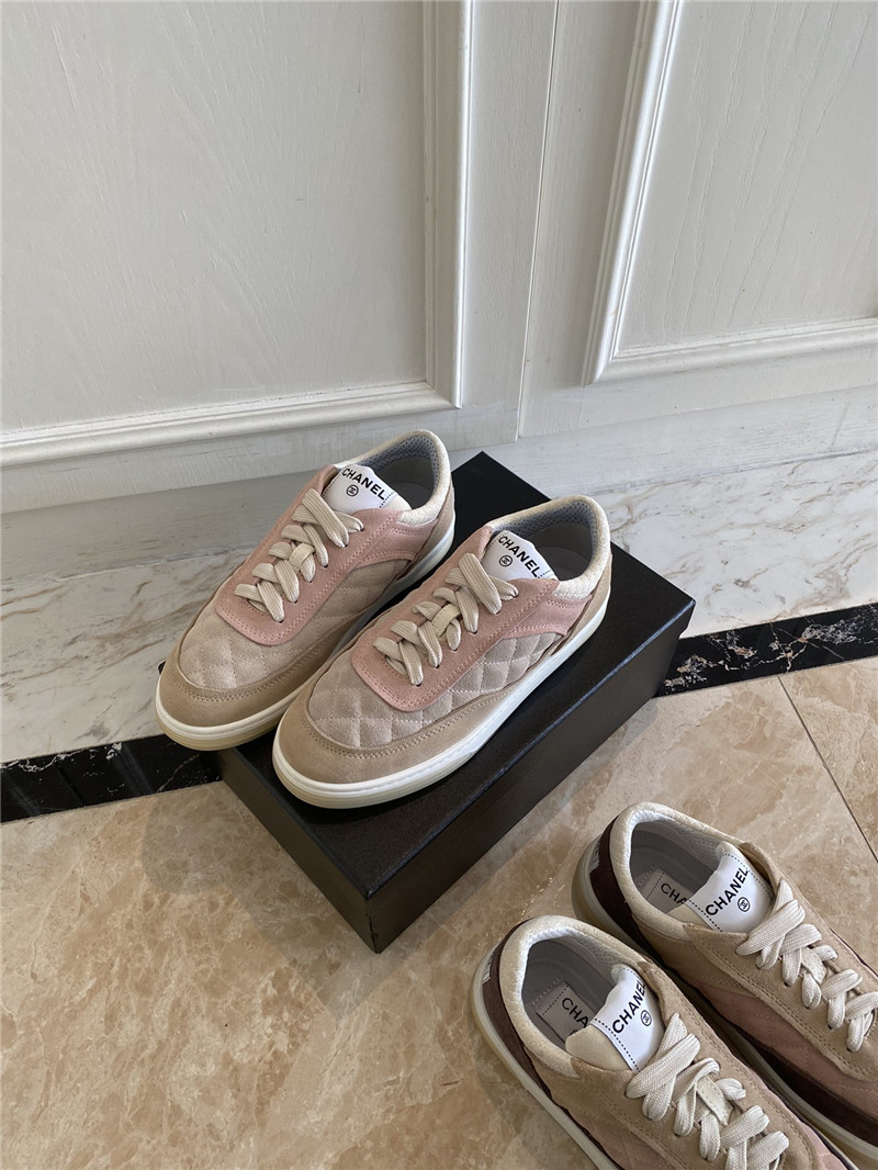 Best Replica chanel classic diamond suede sneakers - Colareps
