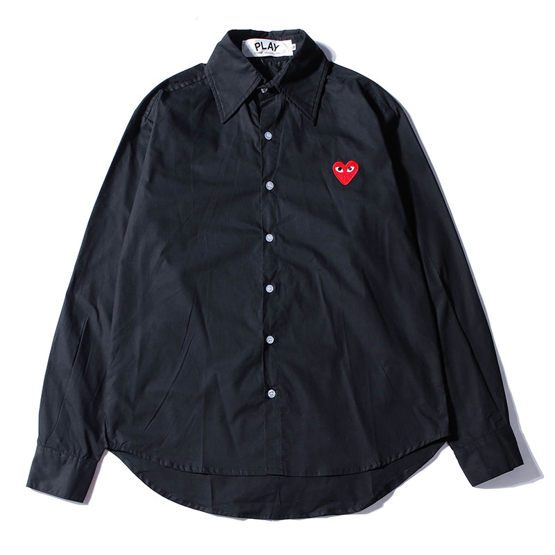 Best Replica Comme Play CDG Long Sleeve Shirt 001 - Colareps