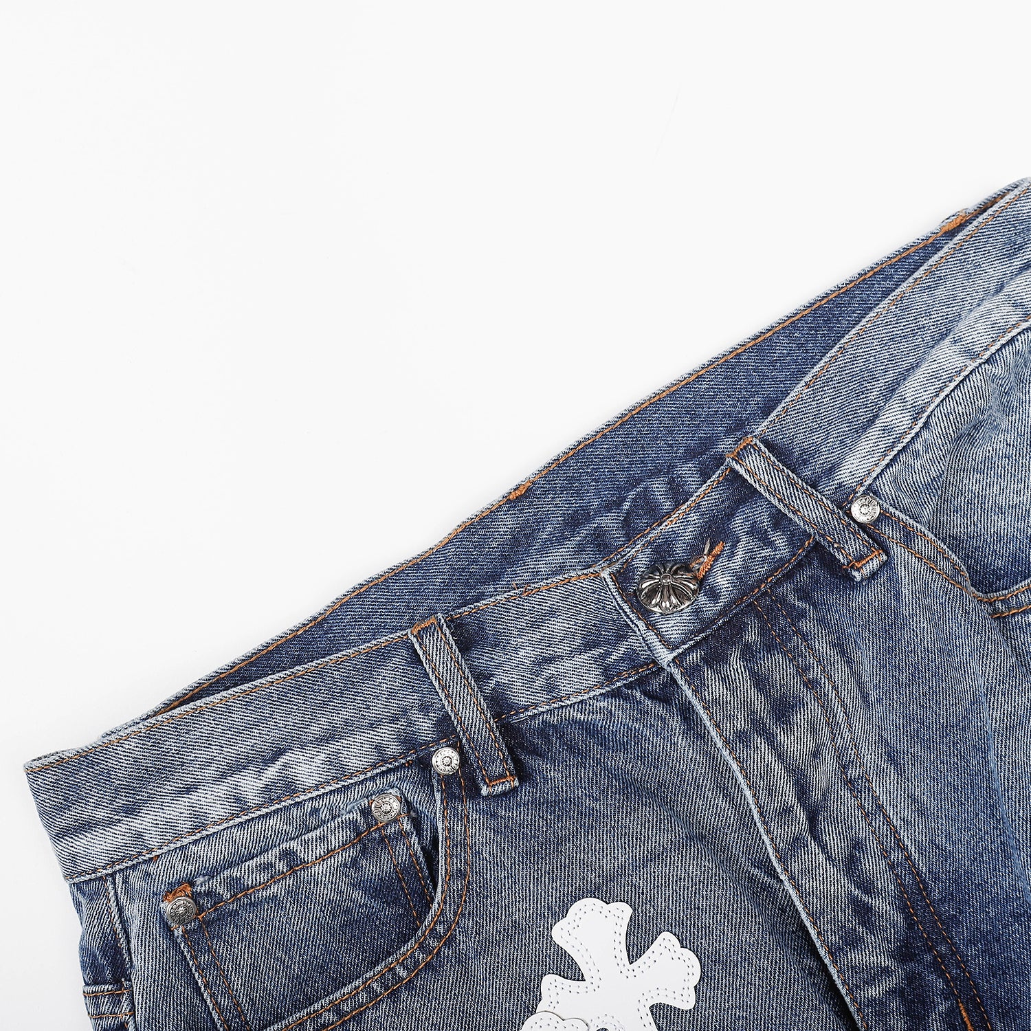 Best Replica Chrome Hearts Denim Shorts - Colareps