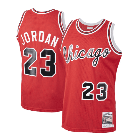 Best Replica MICHAEL JORDAN CHICAGO BULLS THROWBACK JERSEY - Colareps