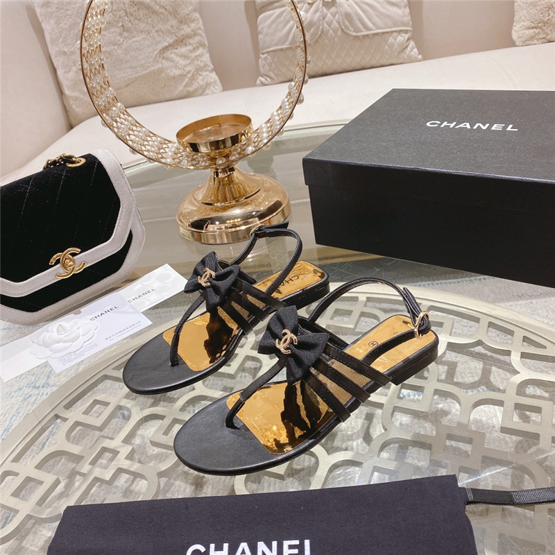 Best Replica Chanel new bow series sandals - Colareps