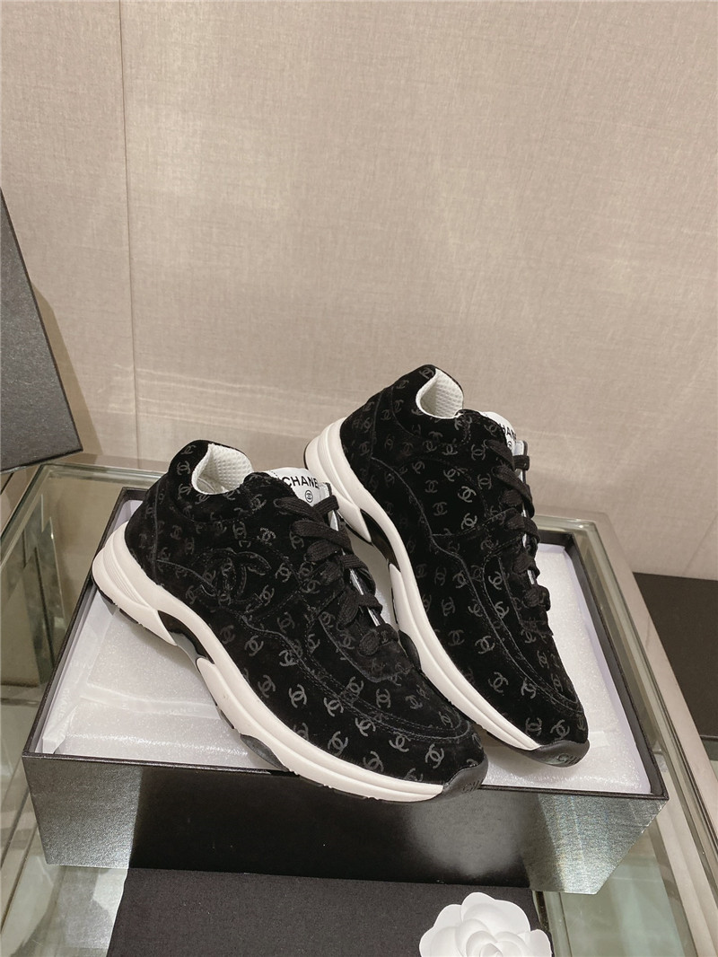 Best Replica chanel logo sneakers womens - Colareps
