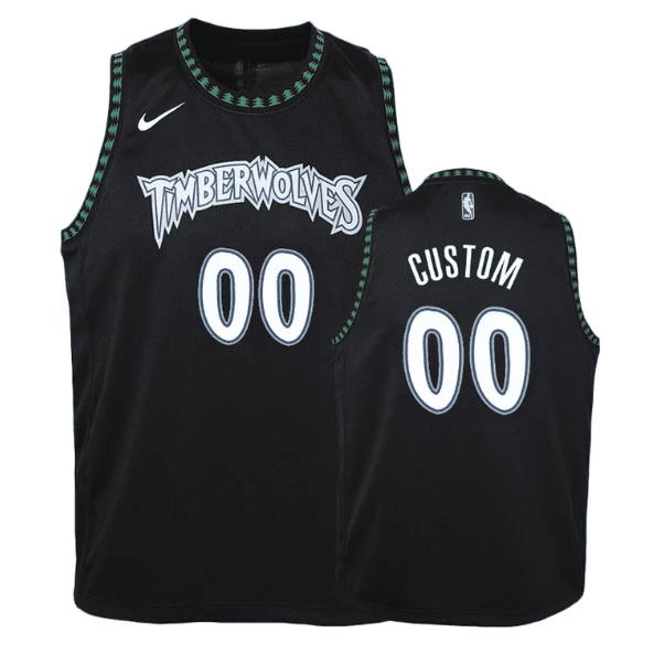 Best Replica CUSTOM MINNESOTA TIMBERWOLVES THROWBACK JERSEY - Colareps