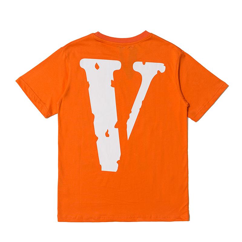 Best Replica Vlone Staple Orange Tee - Colareps