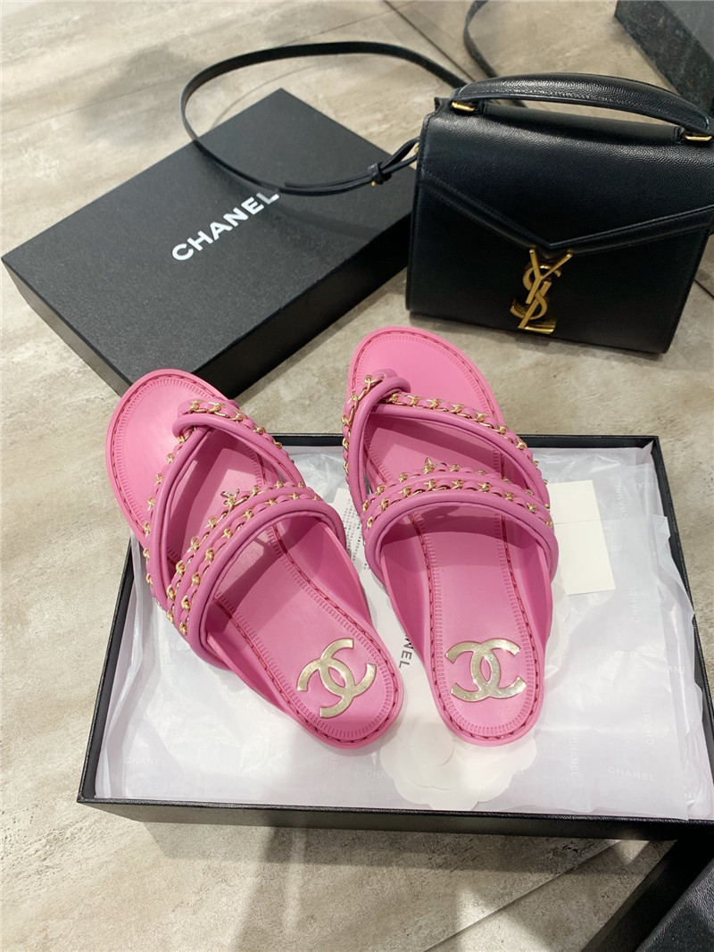 Best Replica CHANEL cc flip flops - Colareps