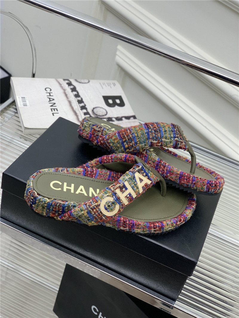 Best Replica chanel flip logo flops - Colareps