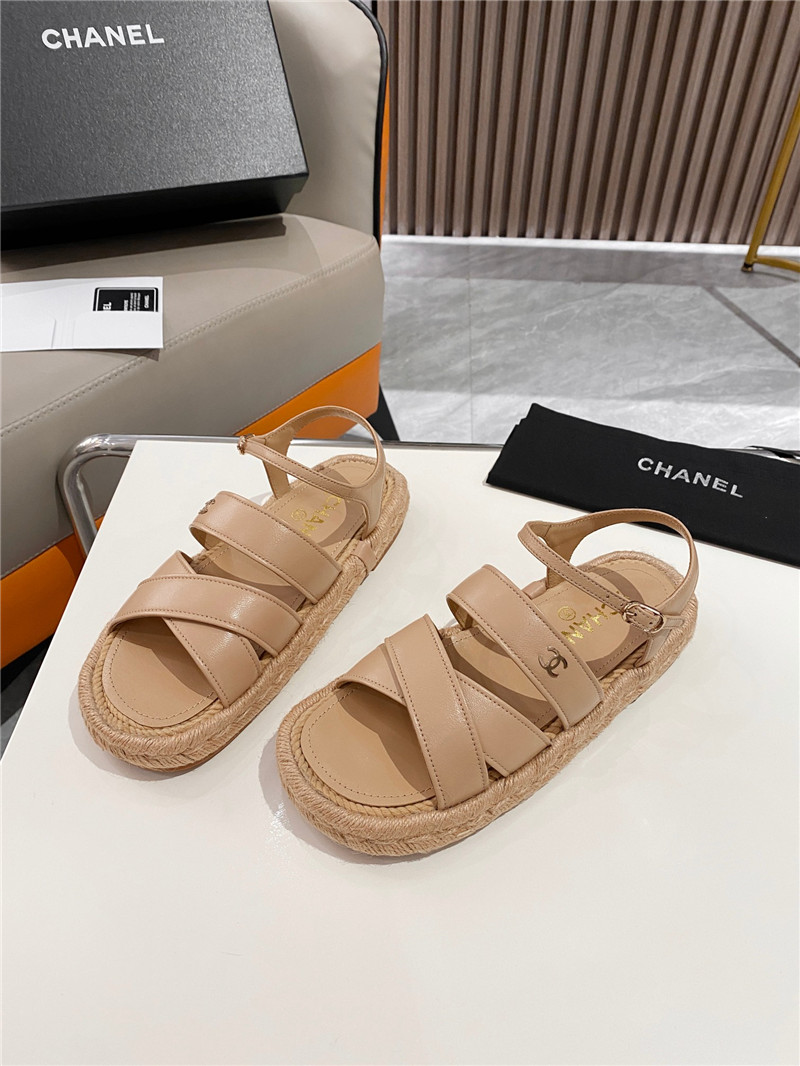 Best Replica Chanel early spring vacation series new sandals and slippers - Colareps