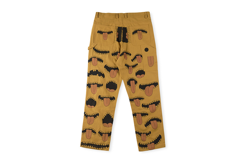 Best Replica Full screen tongue cartoon print pants - Colareps