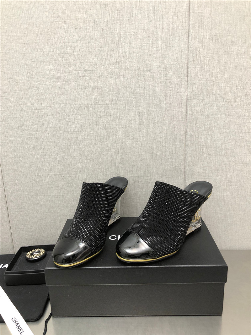 Best Replica Chanel counter catwalk platform slippers - Colareps