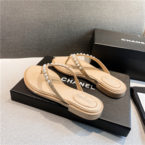 Best Replica chanel pearl flip-flops - Colareps