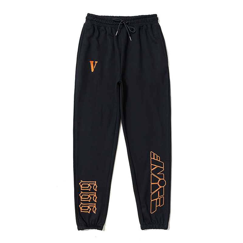 Best Replica Vlone 999 Sweatpants Black - Colareps