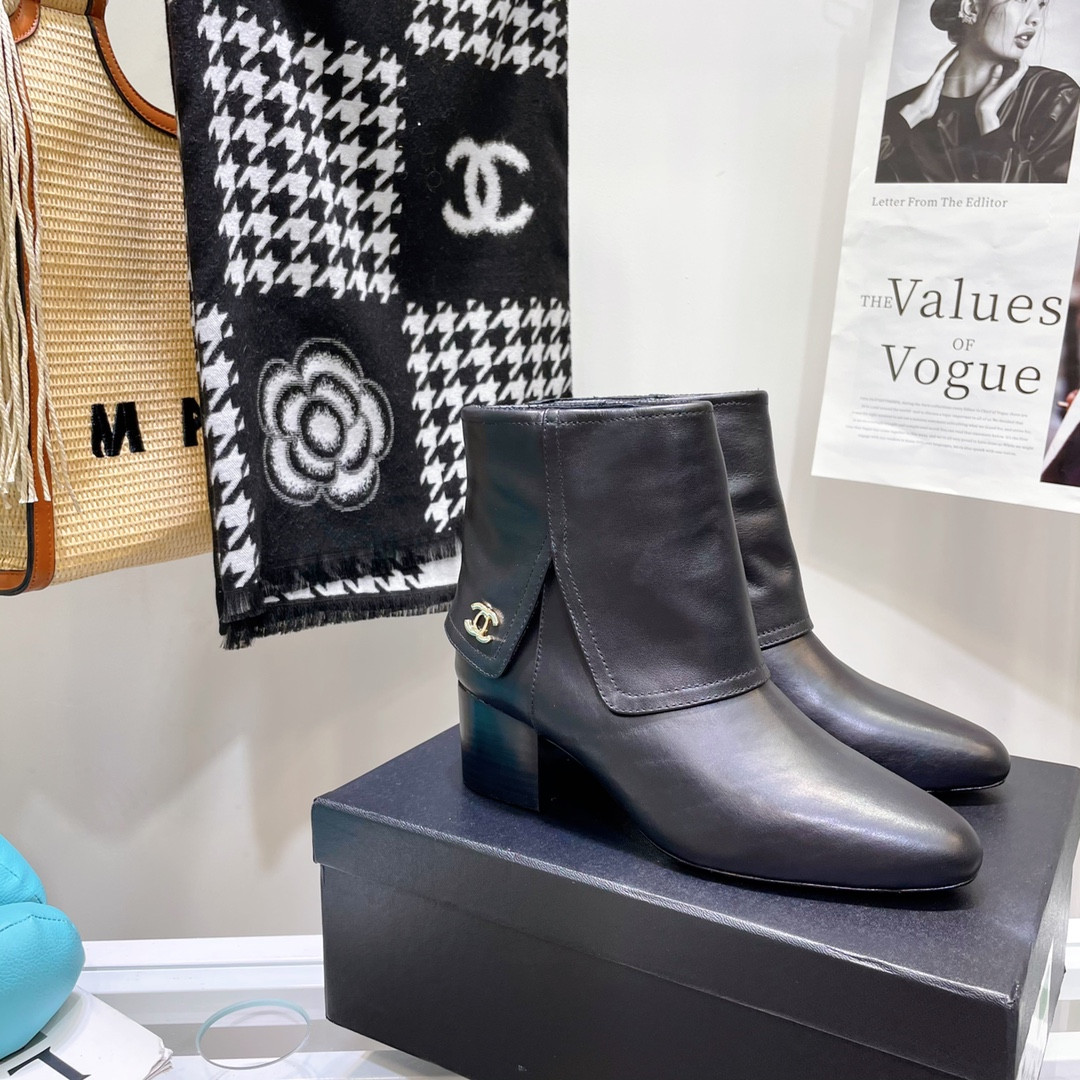 Best Replica chanel new styles short ankle boots - Colareps