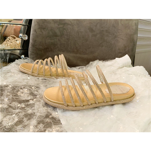 Best Replica rene caovilla rome slippers sandals - Colareps