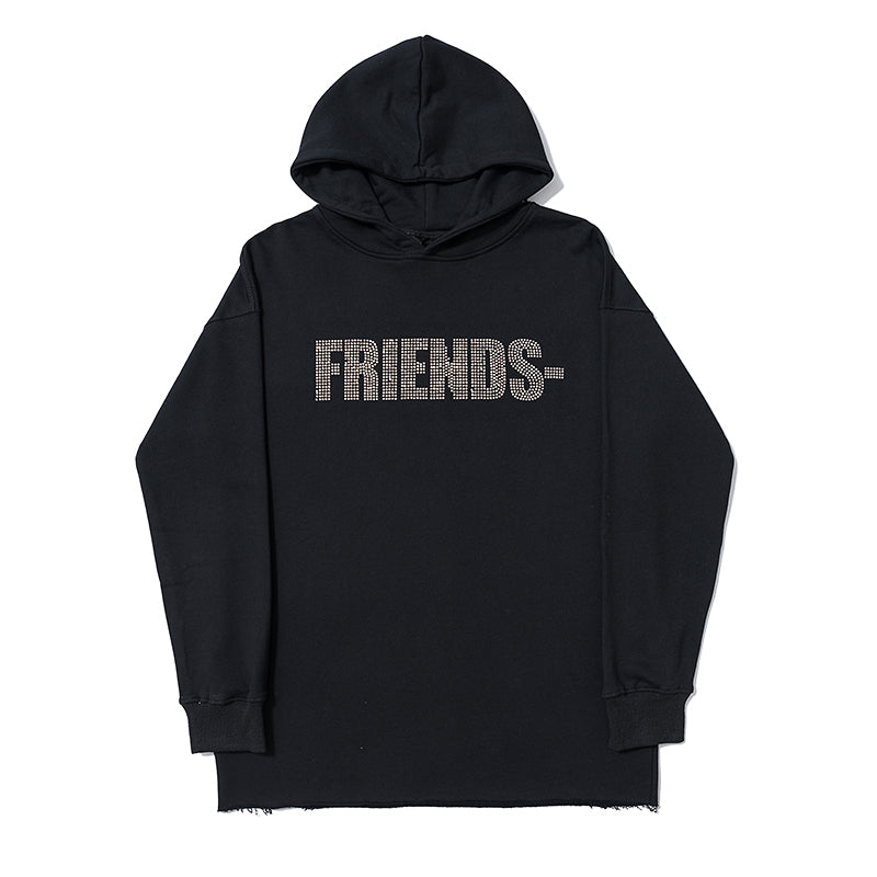 Best Replica Vlone x Friends Hoodie Drilling V Sweatshirt 6837 - Colareps