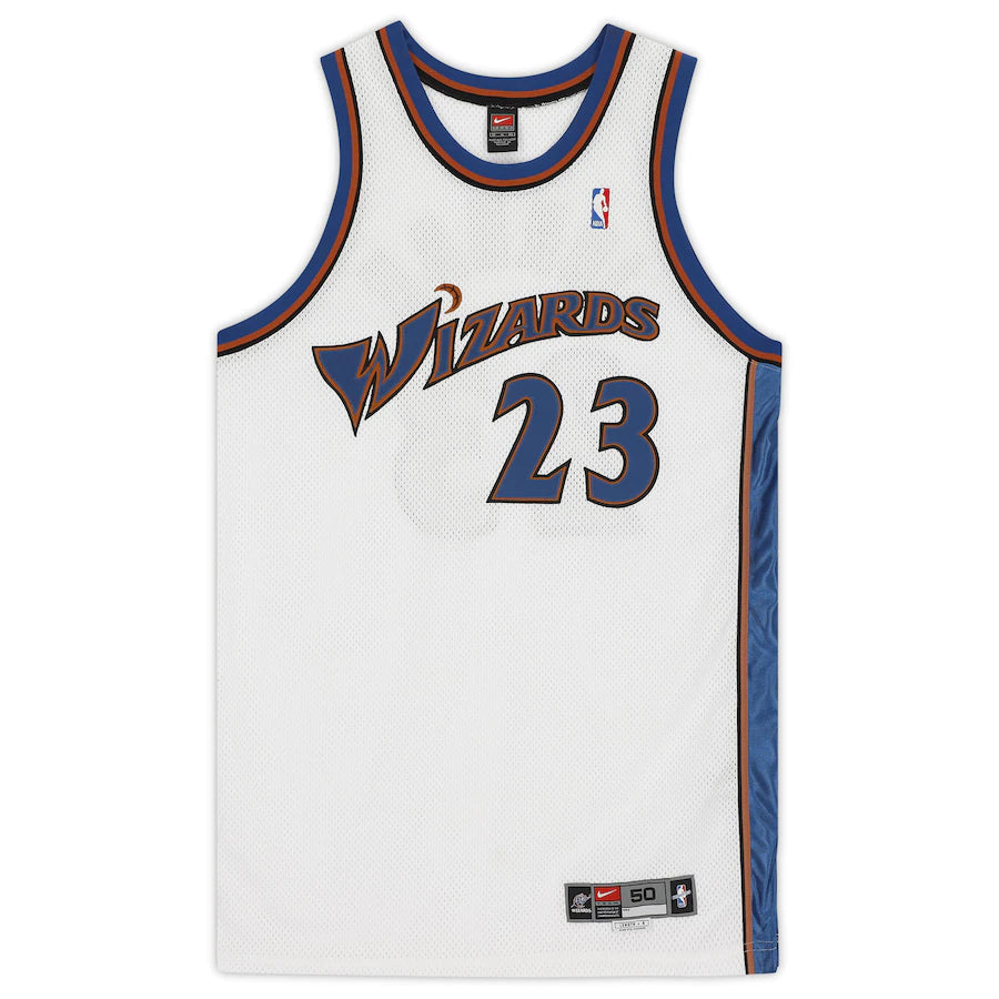 Best Replica MICHAEL JORDAN WASHINGTON WIZARDS THROWBACK JERSEY - Colareps