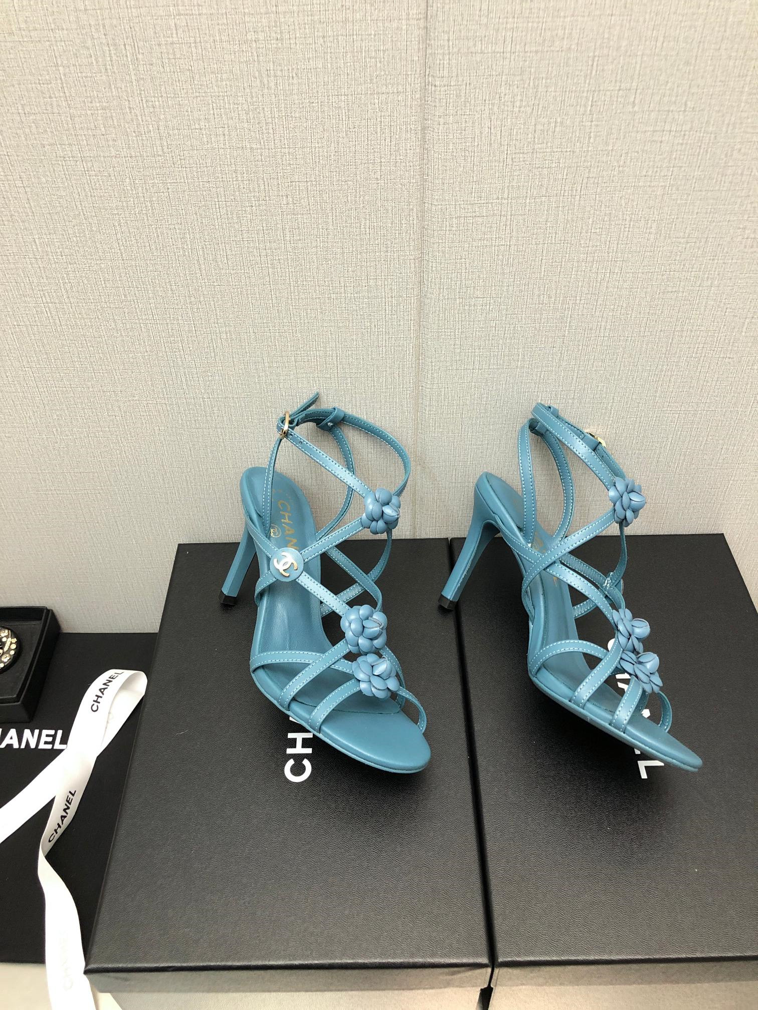 Best Replica chanel classic chain accessories flower sandals - Colareps