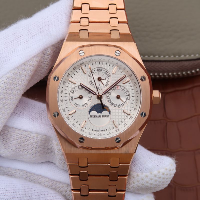 Best Replica Replica Audemars Piguet Royal Oak 26574OR.OO.1220OR.01 JF Factory 1:1 Best Edition Swiss ETA5134 - Colareps