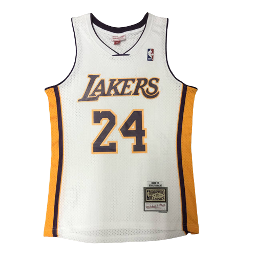 Best Replica KOBE BRYANT LOS ANGELES LAKERS THROWBACK JERSEY (HEAT APPLIED) - Colareps