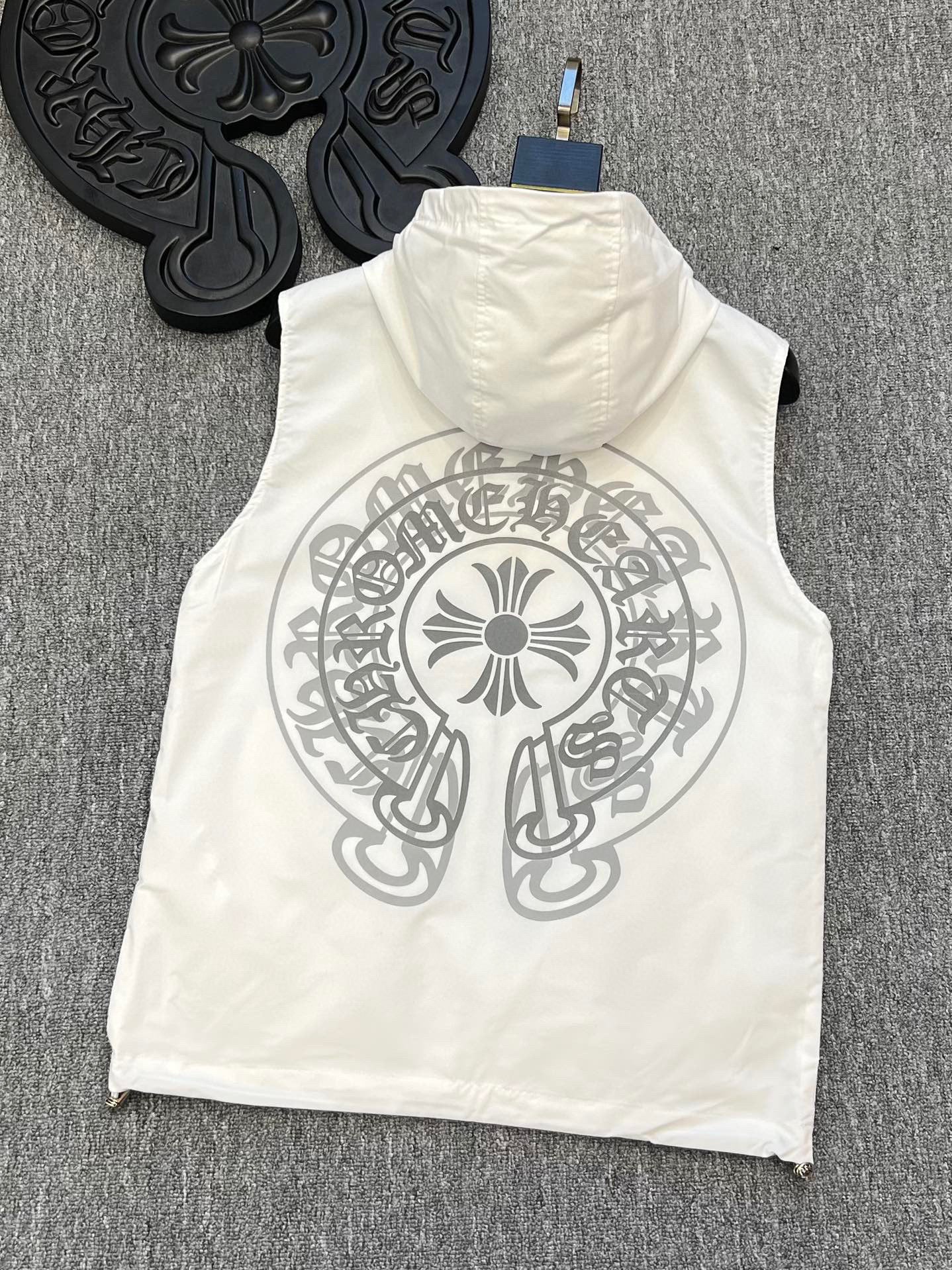 Best Replica Chrome Hearts Hooded Vest - Colareps