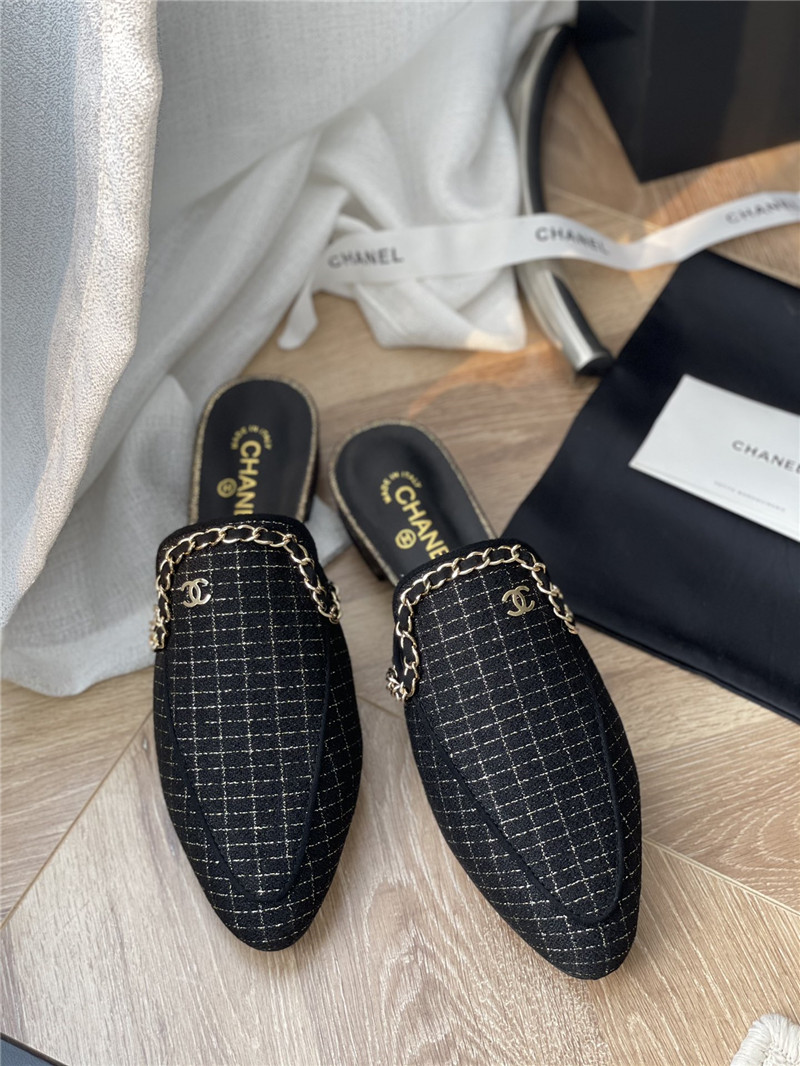Best Replica chanel classic chain slippers - Colareps