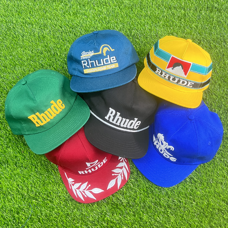 Best Replica Multicolor embroidered letter flat brim hat 11 colors - Colareps