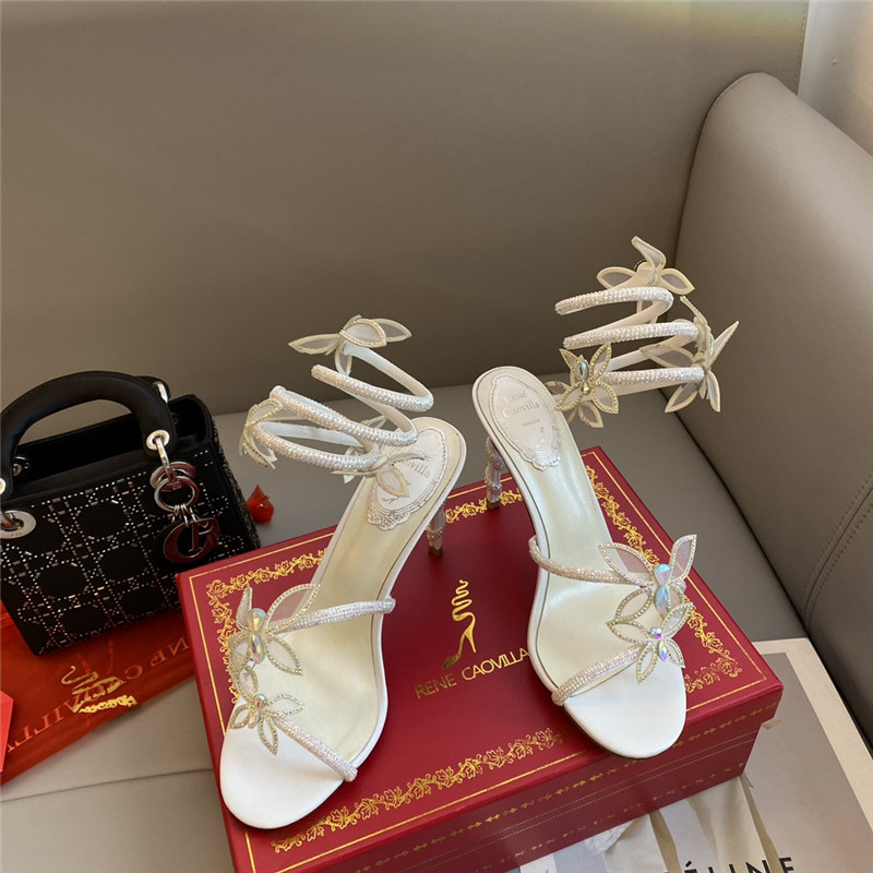 Best Replica rene caovilla butterfly strappy sandals - Colareps