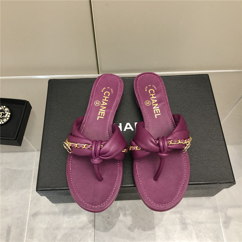 Best Replica chanel chain flat sandals - Colareps