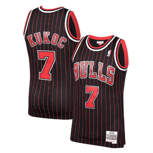 Best Replica TONY KUKOC CHICAGO BULLS THROWBACK JERSEY - Colareps