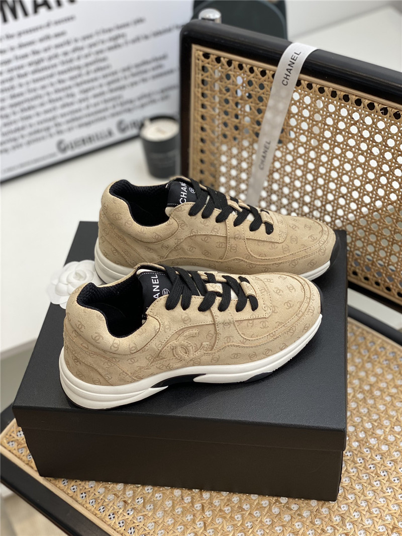 Best Replica chanel full logo sneakers - Colareps