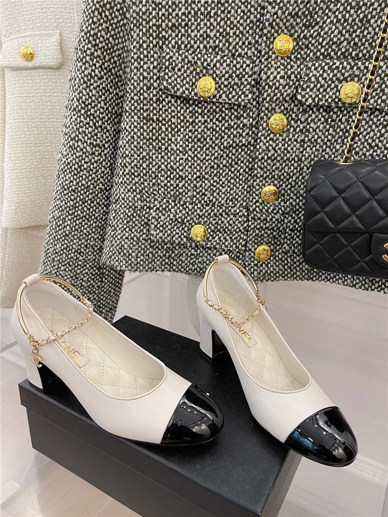 Best Replica chanel chain anklet mary jane shoes - Colareps