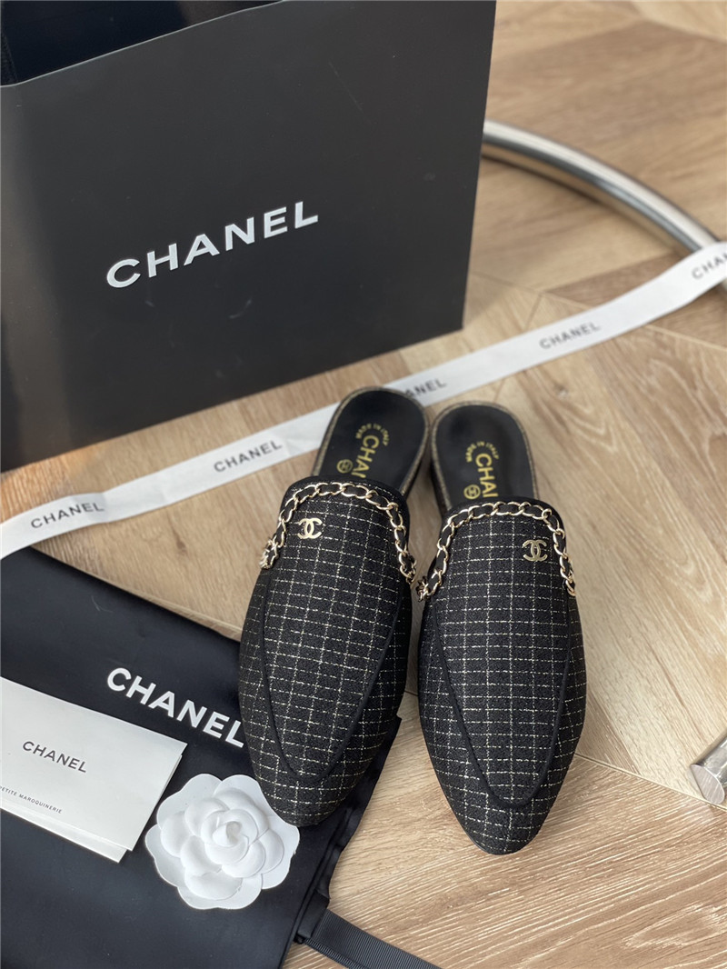 Best Replica chanel classic chain slippers - Colareps