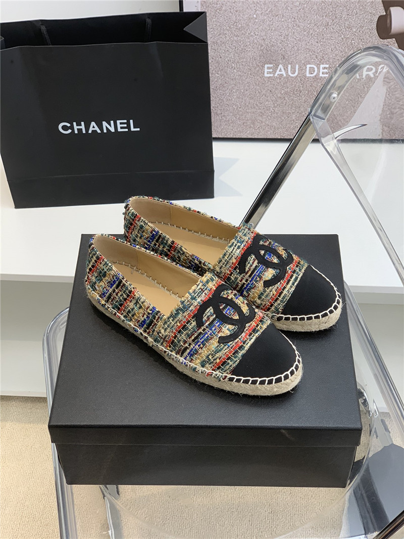 Best Replica chanel logo flat shoes - Colareps