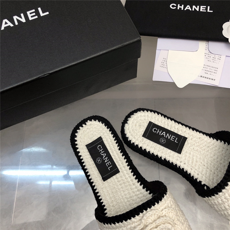 Best Replica Chanel comfortable hook flower honey slippers - Colareps