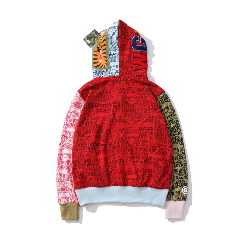 Best Replica Bape Shark Color Hoodie - Colareps