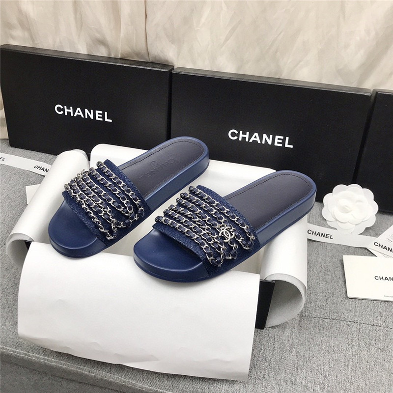 Best Replica chanel beach chain slippers - Colareps