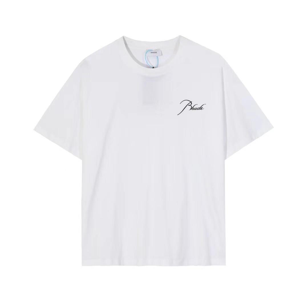 Best Replica Solid colour vintage monogram print short sleeve t-shirt 2 colors - Colareps