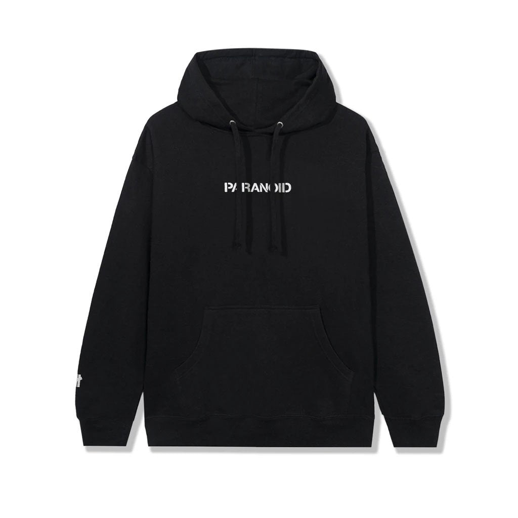 Best Replica ASSC X Undefeated Paranoid Black Hoodie - Colareps