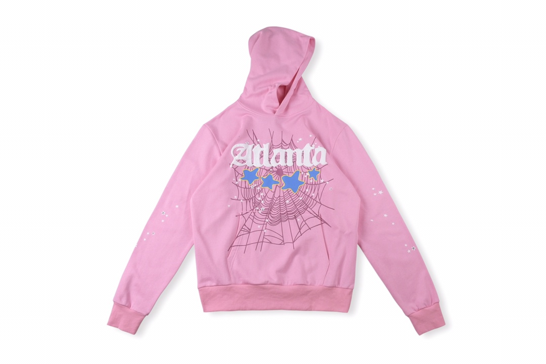 Best Replica Pink Pullover Hoodie Sweatshirt Hoodie - Colareps