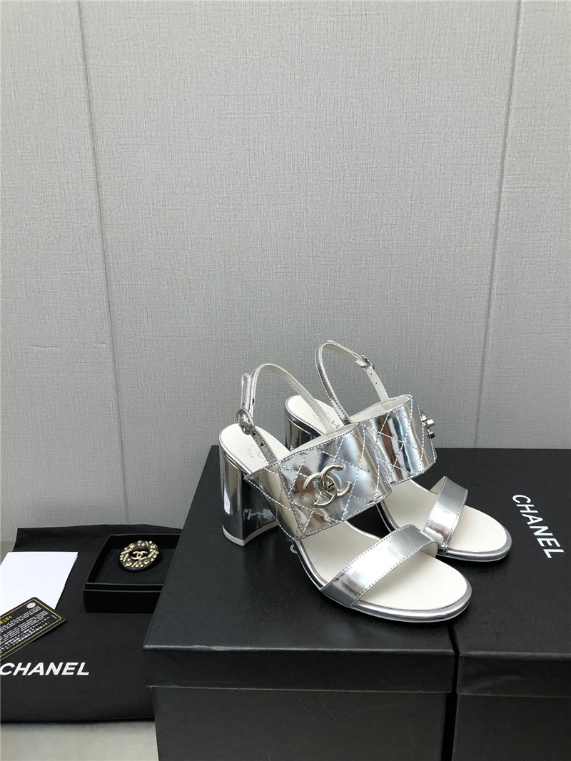 Best Replica chanel new high heel sandals - Colareps