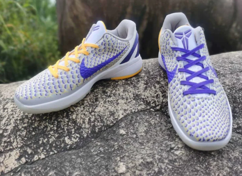 Best Replica NIKE KOBE 6 x 3D LAKERS - Colareps