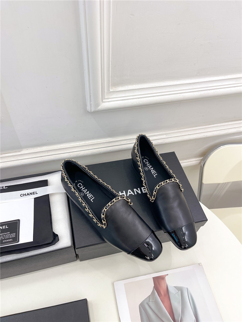 Best Replica Chanel catwalk style chain deep mouth shoes - Colareps
