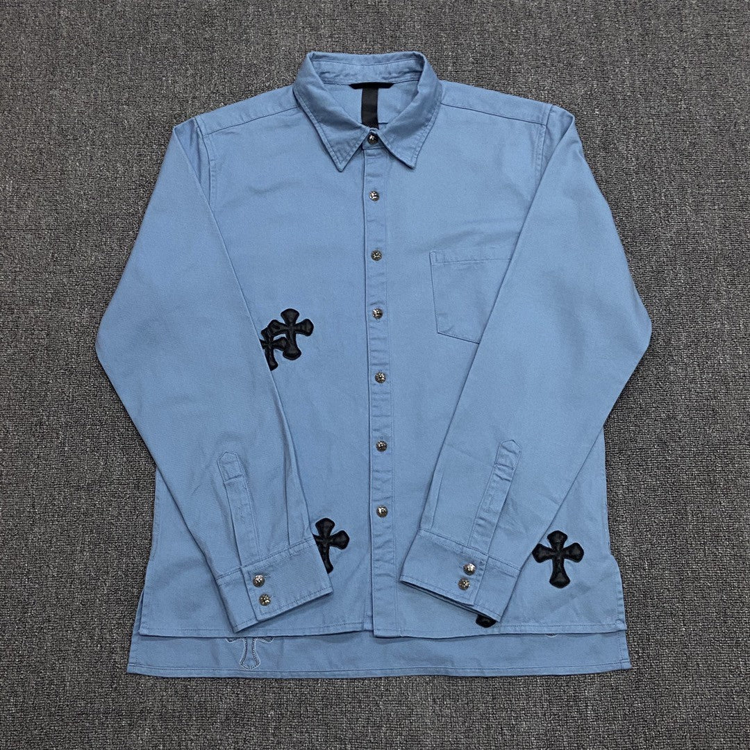 Best Replica Chrome Hearts Long Sleeve Shirt - Colareps