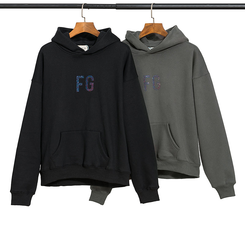Best Replica Fear of God FG Rhinestone Hoodie J8057 - Colareps