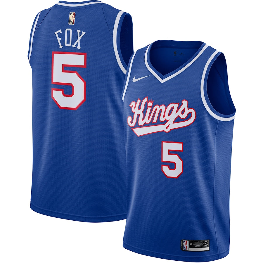 Best Replica DE'AARON FOX SACRAMENTO KINGS THROWBACK JERSEY - Colareps