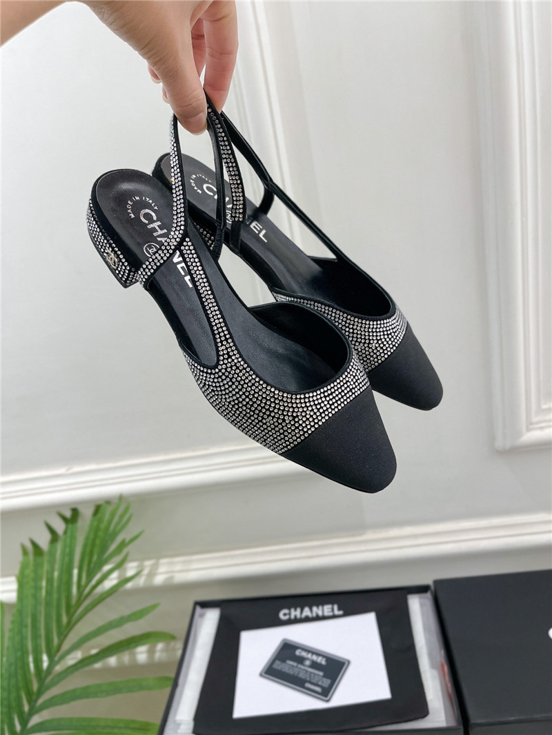 Best Replica chanel counter catwalk hot diamond sandals - Colareps