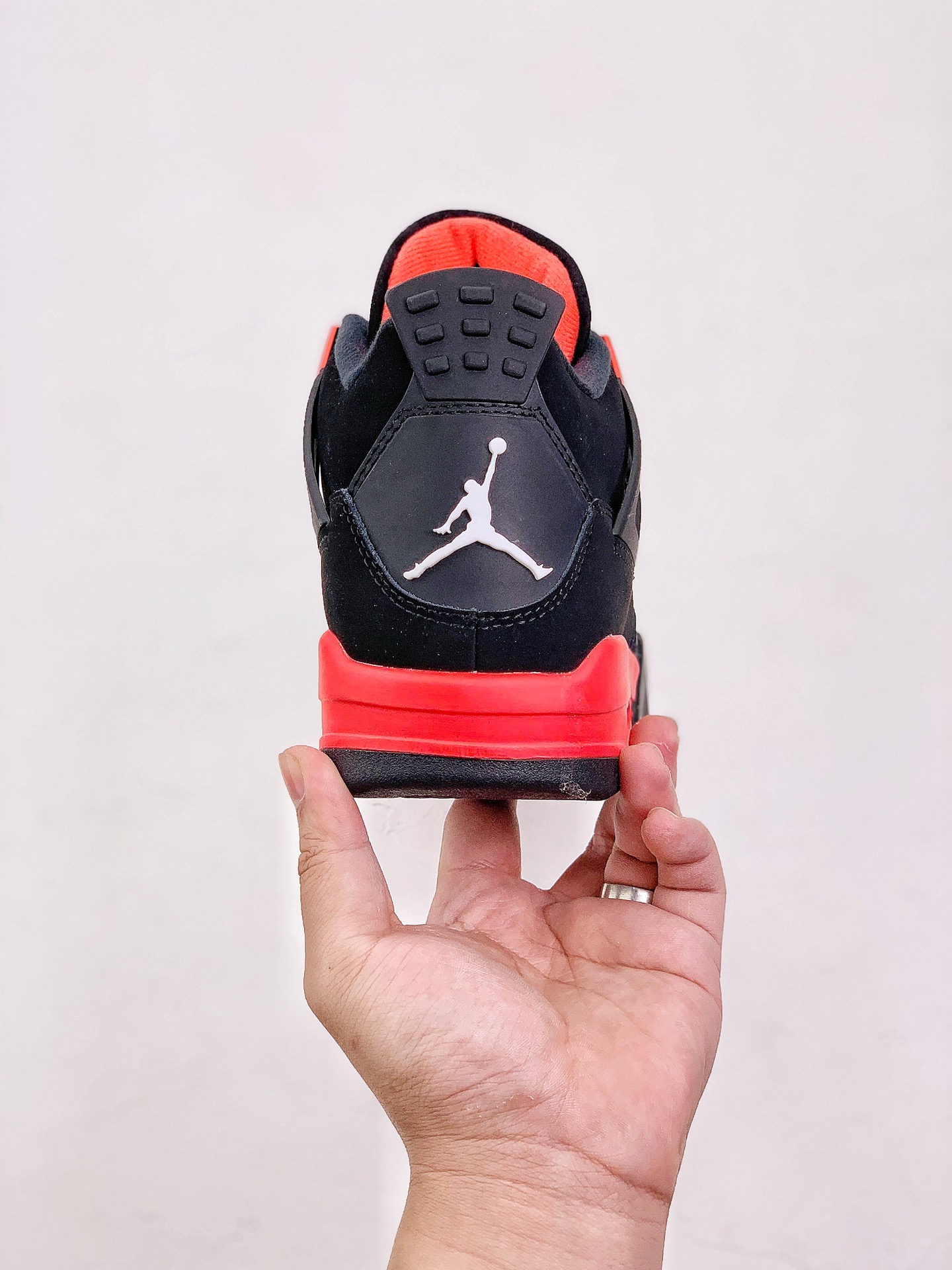 Best Replica Jordan 4 Retro Red Thunder extended size - Colareps