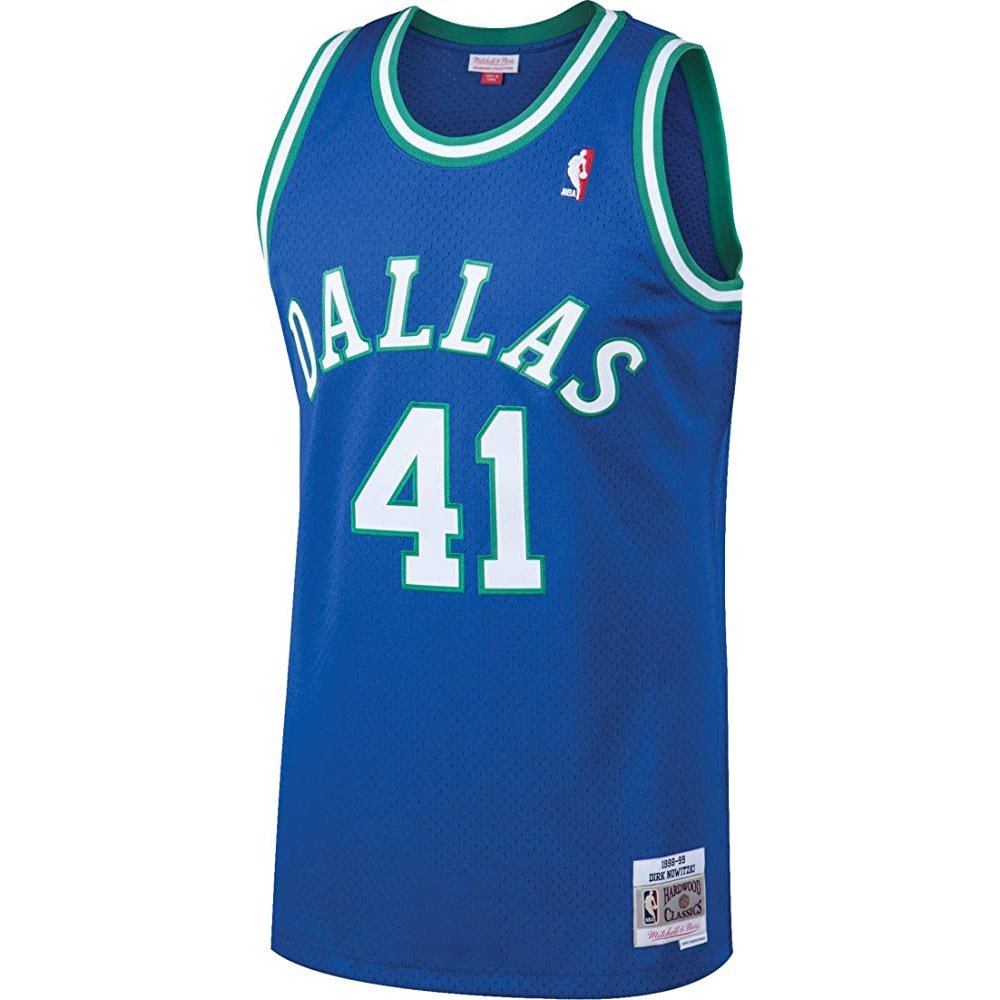 Best Replica DIRK NOWITZKI DALLAS MAVERICKS THROWBACK JERSEY - Colareps